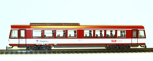 Ferro Train H-5090-016 - Austrian SLB Vts 16 Railcar, ruby red